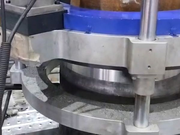 大唐乌沙山电厂中压插管椭圆在线加工（10.25-10.30）